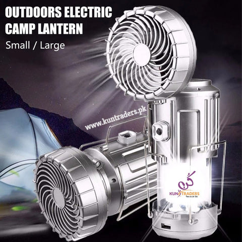 UnPortable Camping Light with Mini Fantitled