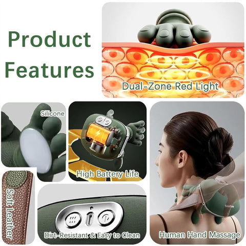 Heated Deep Tissue Neck & Shoulder Massager
Relax