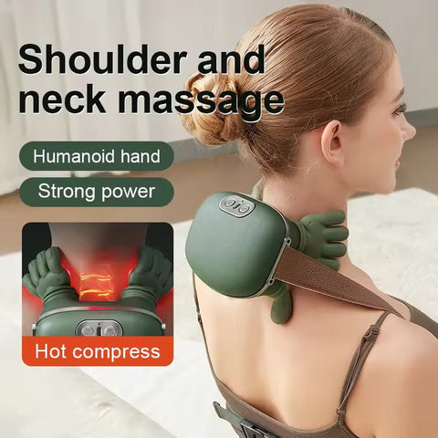 Heated Deep Tissue Neck & Shoulder Massager
Relax