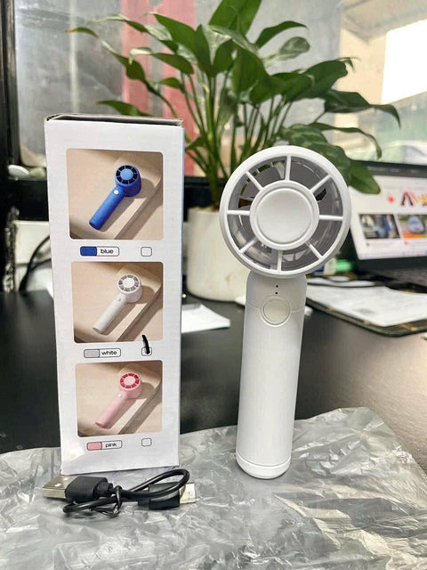 Portable Mini handheld fan, Torbu fan, rechargeable hand fan.