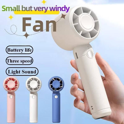 Portable Mini handheld fan, Torbu fan, rechargeable hand fan.
